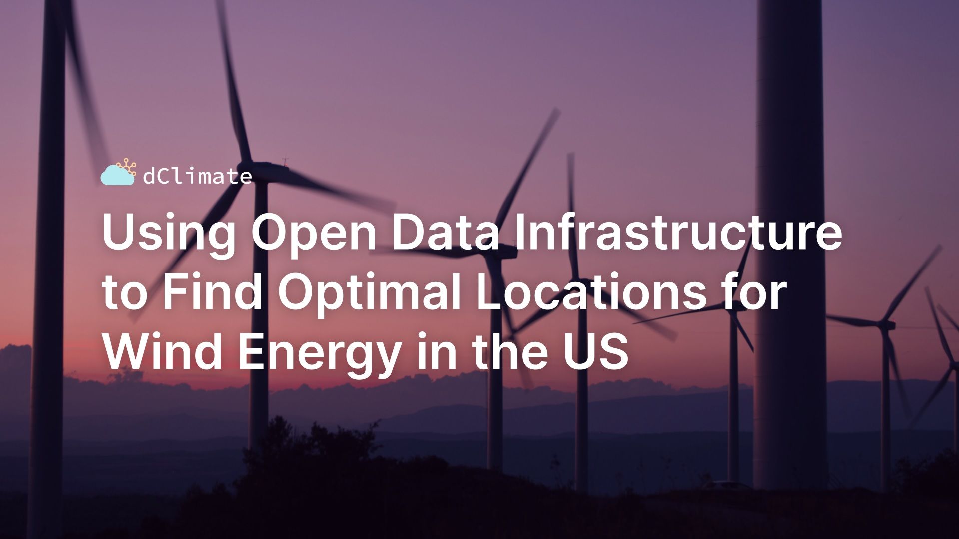 dClimate’s Data Infrastructure Used by InclusionBridge Students to Find Optimal Locations for Wind Energy in the US