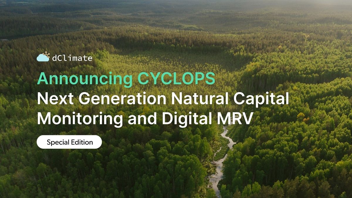 Data ReFined #17: Announcing CYCLOPS - Next Generation Natural Capital Monitoring and Digital MRV
