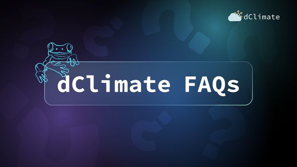 dClimate FAQ’s