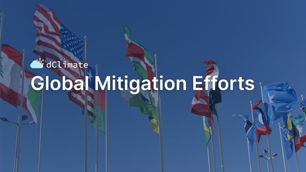 Global Mitigation Efforts