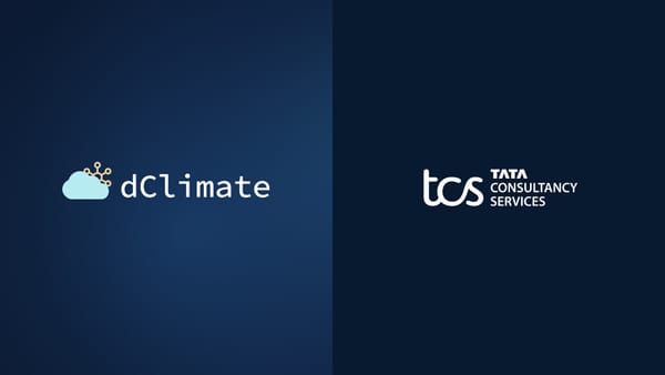 dClimate and TCS Partner to Leverage Aegis Global Climate Risk Intelligence into TCS Intelligent Urban Exchange TM for AI-driven Sustainability Decisioning